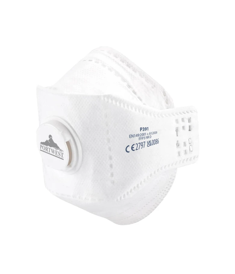 FFP3 Valved Fold Flat Respirator