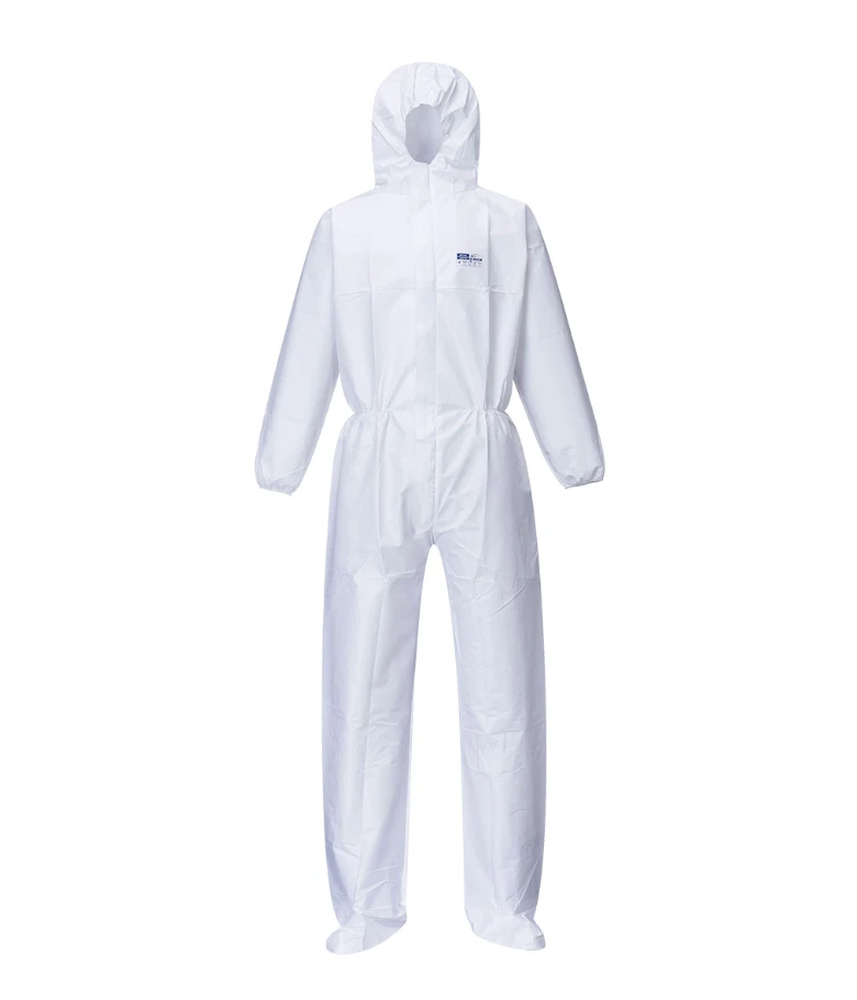 BizTex Microporous Coverall with Boot Covers Type 5/6