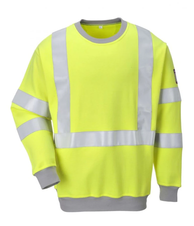 Anti Static Hi-Vis Sweatshirt