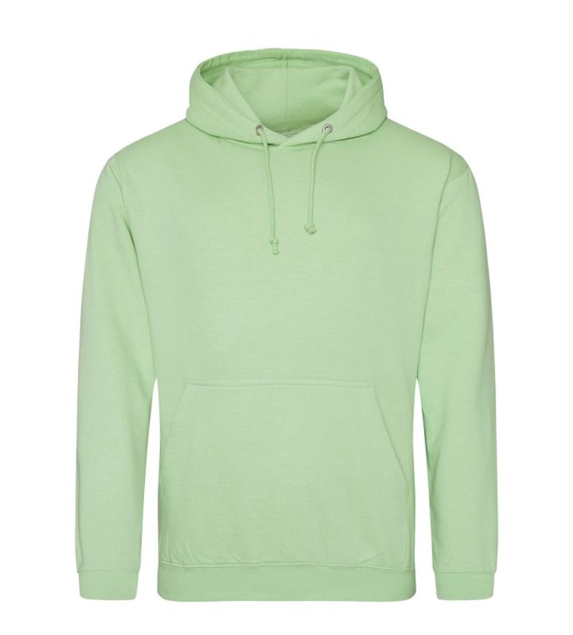 Apple Green College Hoodies