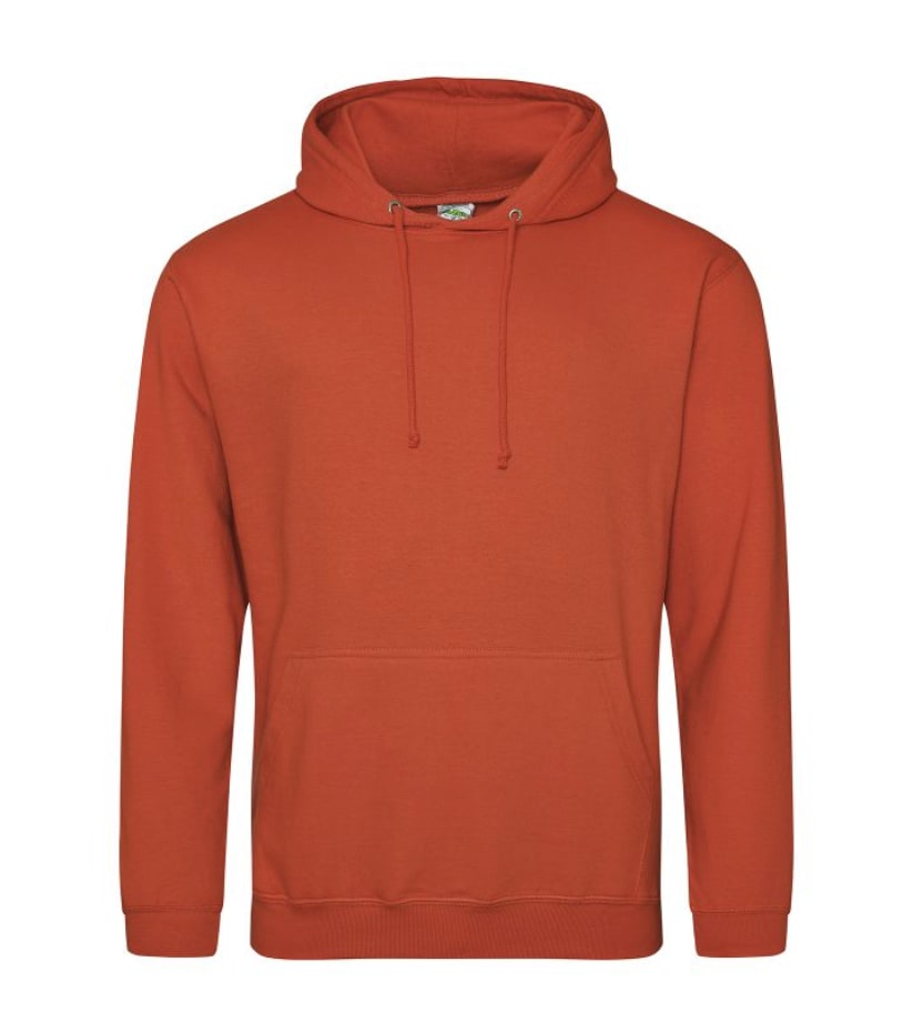 Burnt Orange College Hoodies