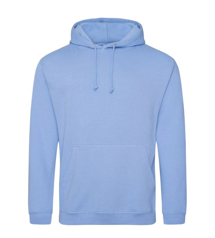 Cornflower Blue College Hoodies