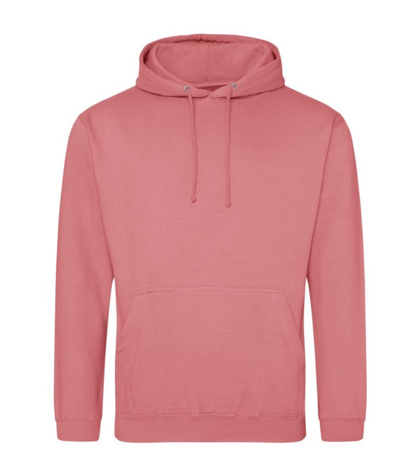 Dusty Rose College Hoodies