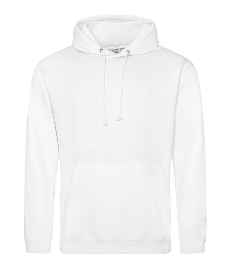 Arctic White College Hoodies