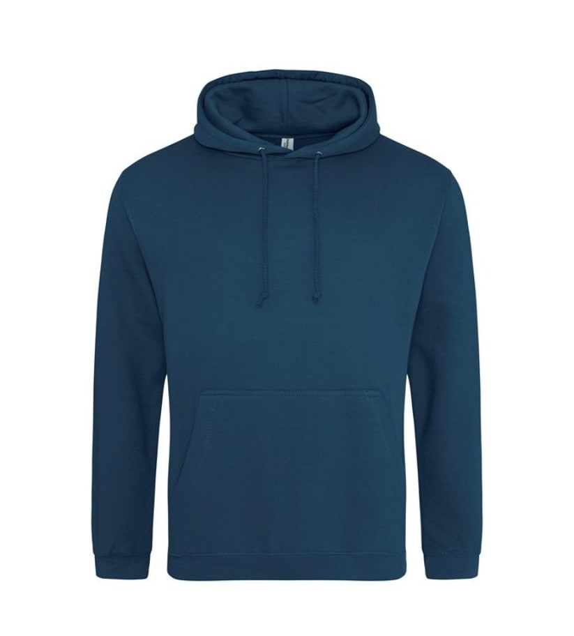 Ink Blue College Hoodies