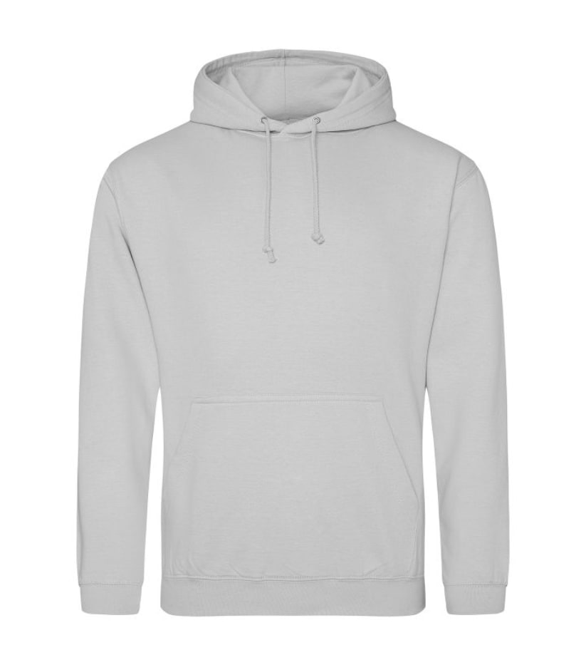 Moondust Grey College Hoodies