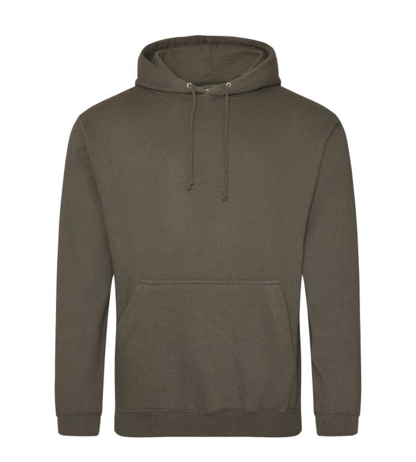 Olive Green College Hoodies