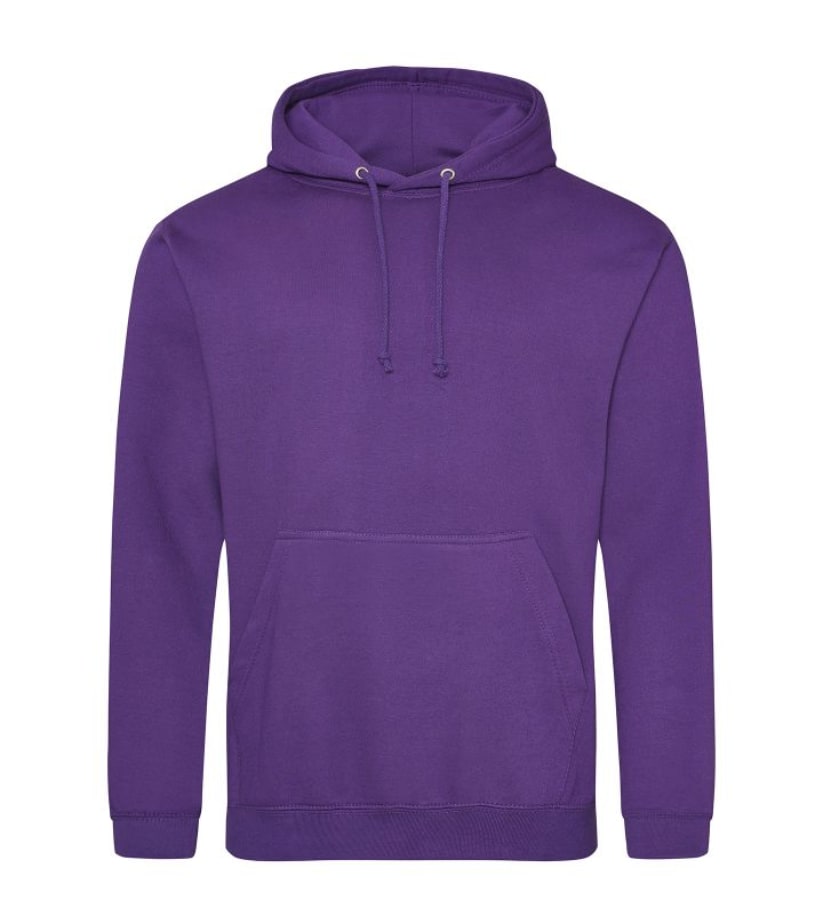 Purple College Hoodies