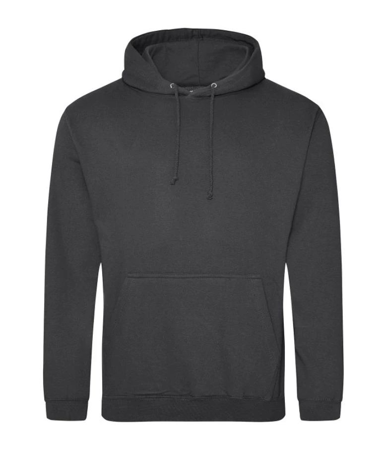 Shark Grey College Hoodies