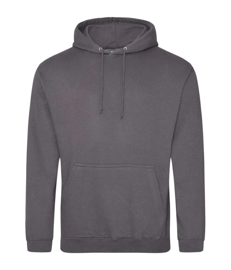 Steel Grey College Hoodies
