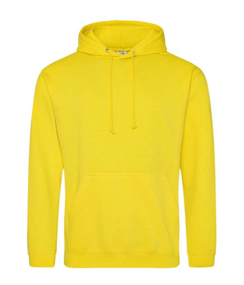 Sun Yellow College Hoodies