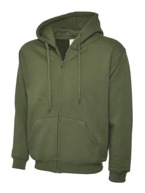 Olive Full Zip