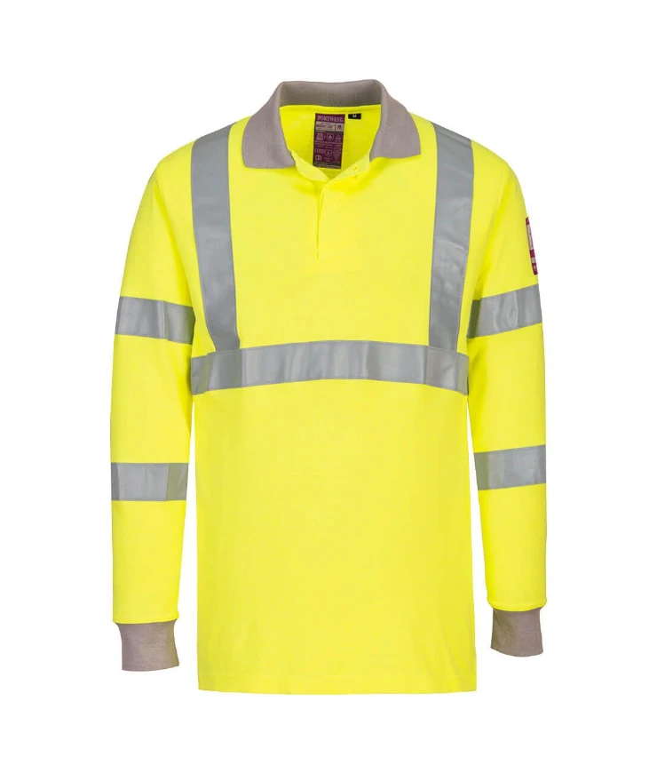 Hi Vis Flame Resistant Polo