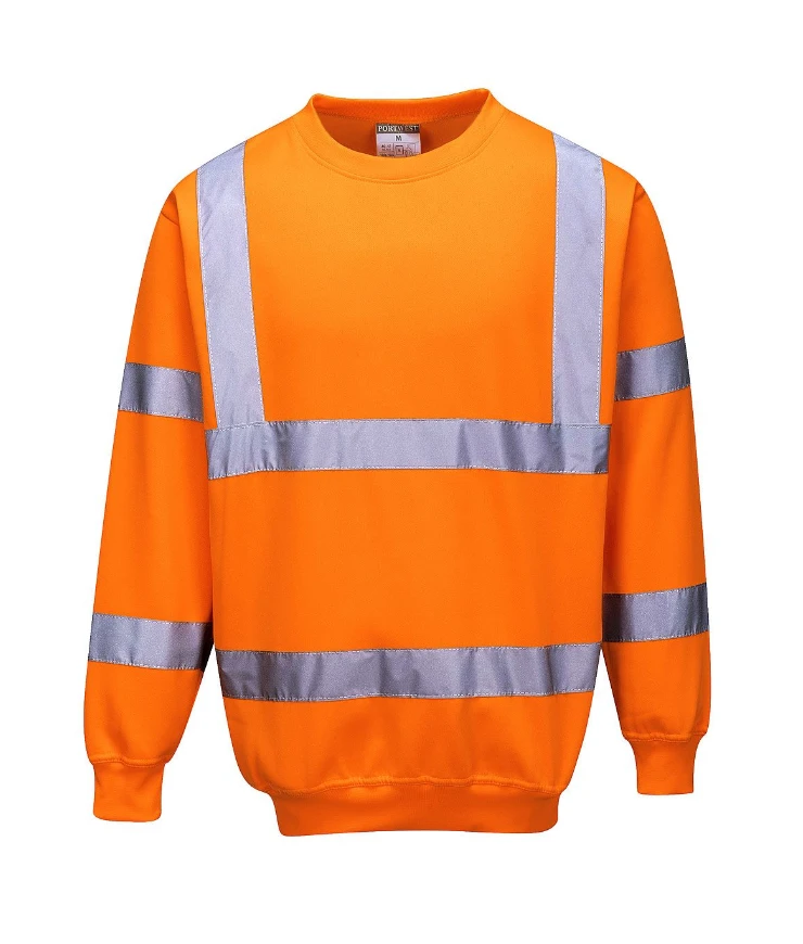 Orange Hi Vis Sweatshirt