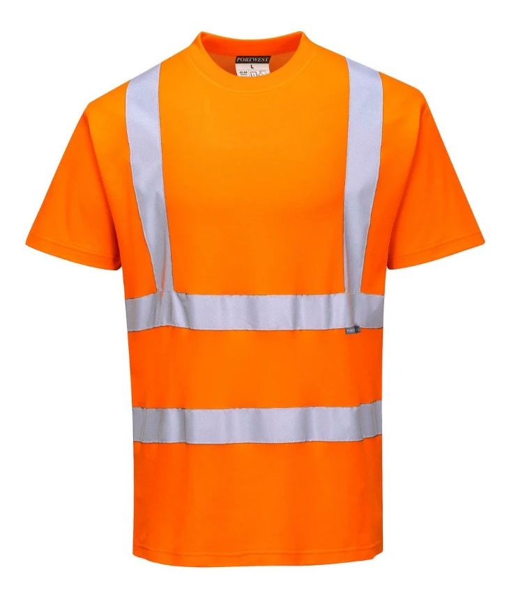 Hi Vis V-Neck Mesh Tee