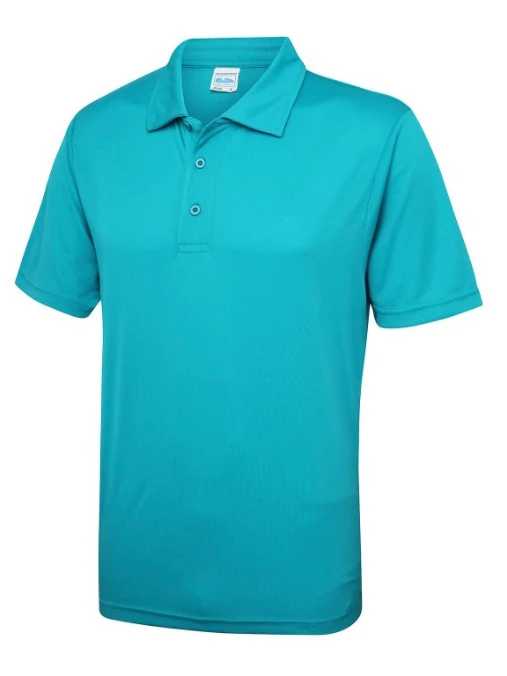 Turquoise Just Cool Polo