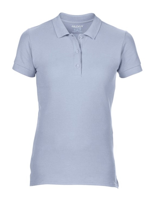 Light Blue Ladies Coton Polo