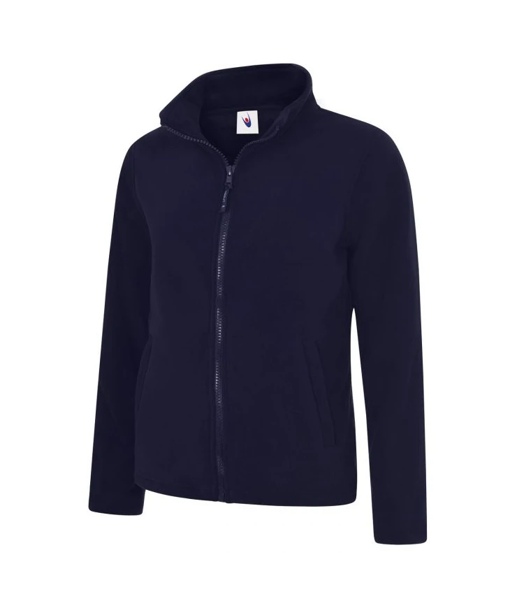 Navy Ladies Full Zip Fleece