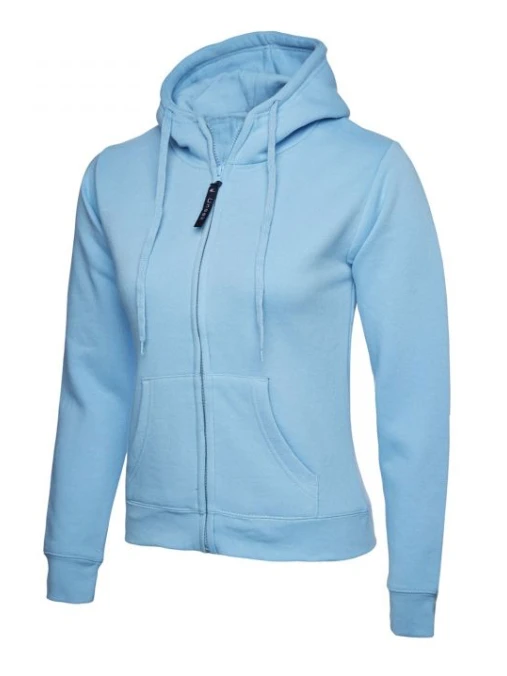 Sky Ladies Full Zip Hoodie