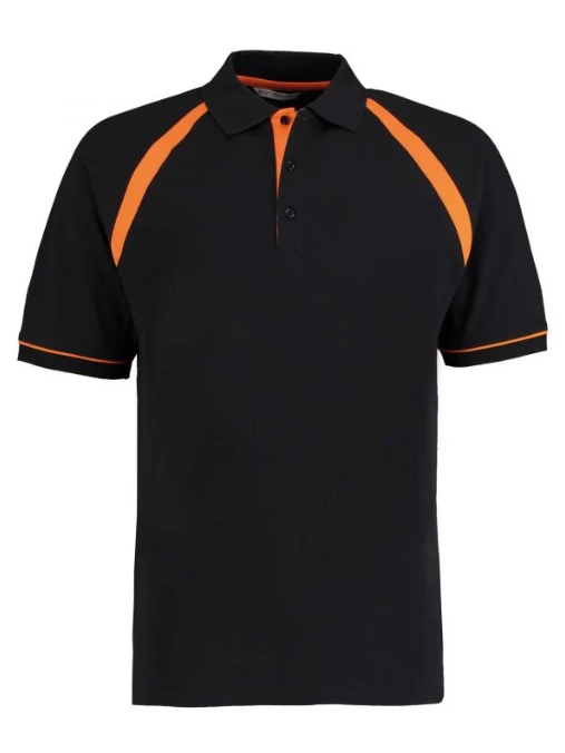 Black/Orange Oak Hill Polo