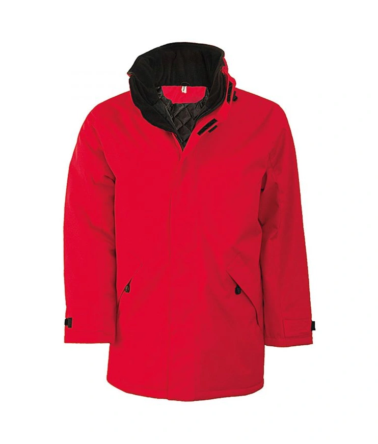 Red/Black Parka Jacket