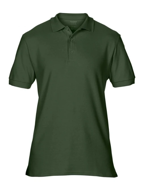 Forest Green Cotton Polo