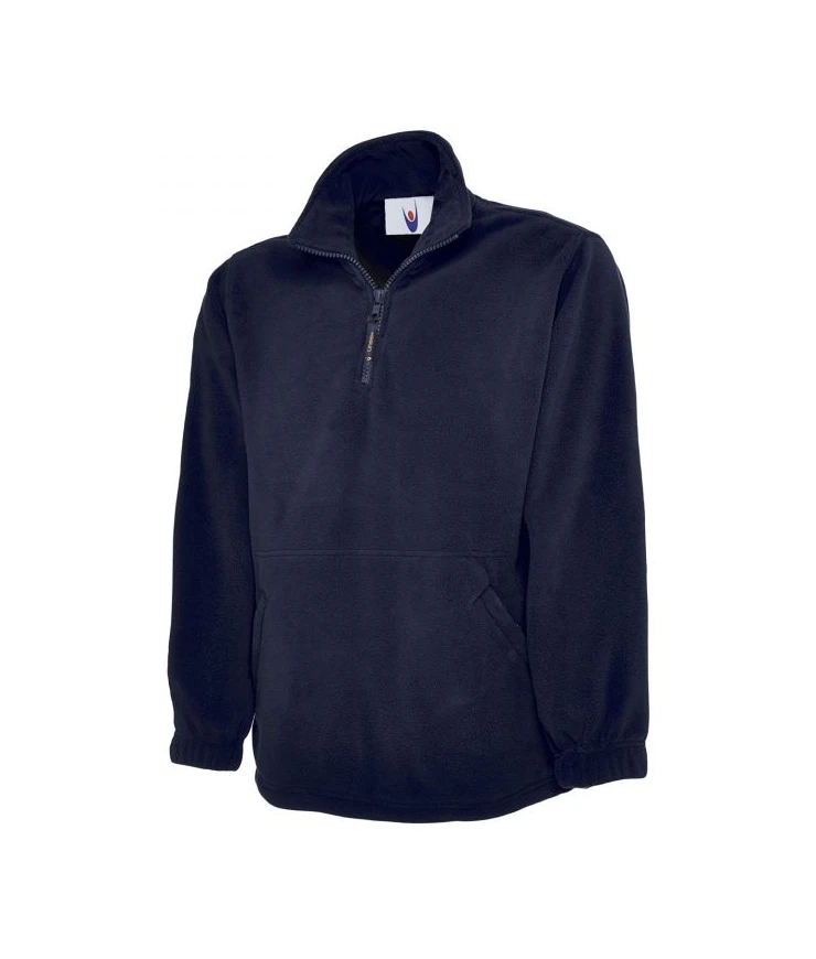 Navy 1/4 Zip Micro Fleece