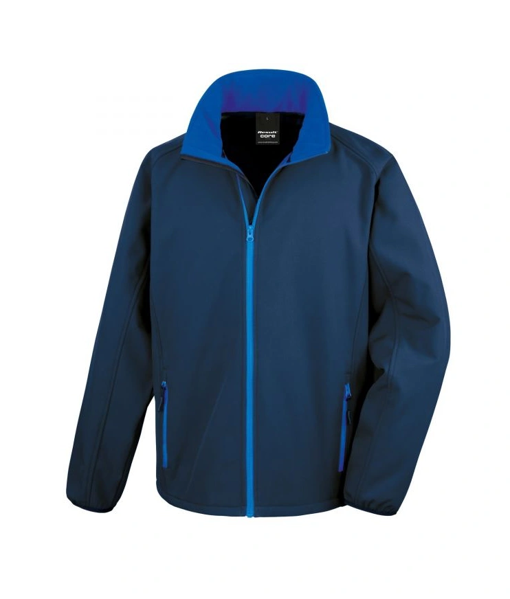Navy/Royal Result Softshell