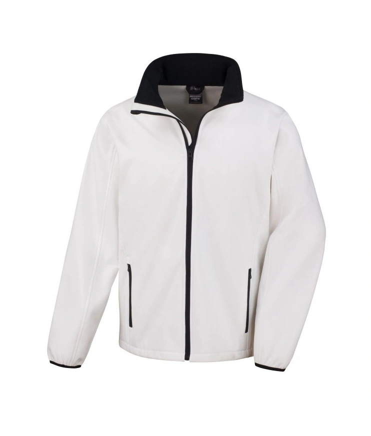 White/Black Result Softshell