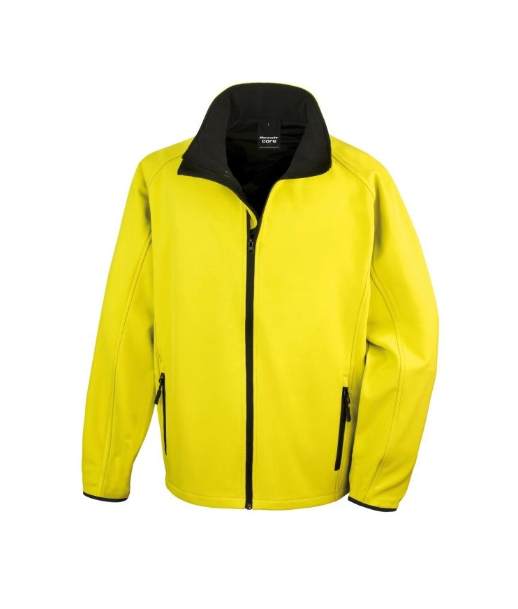 Yellow/Black Result Softshell