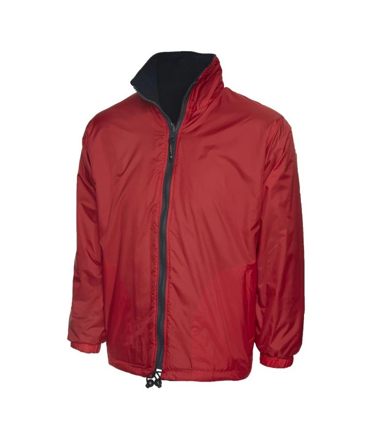 Red Reversible Fleece
