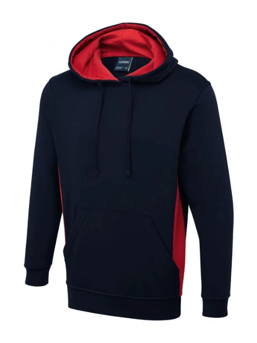 Navy/Red Two Tone Hoodie