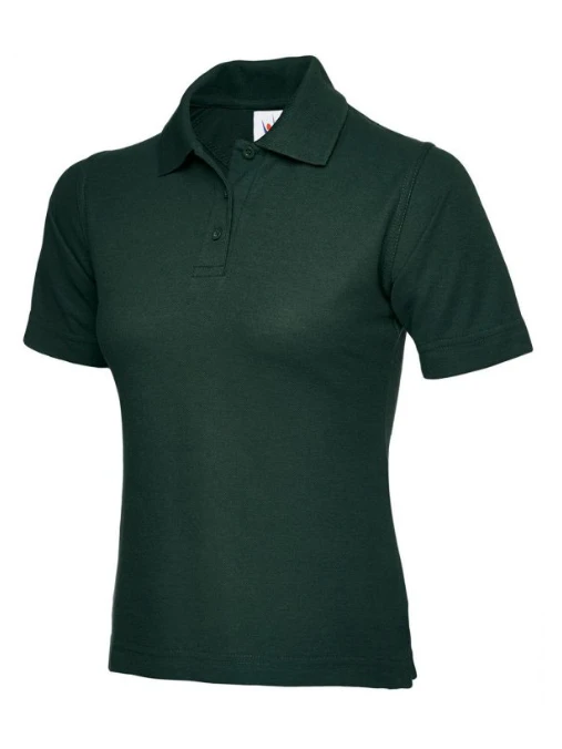 Bottle Green Ladies Polo
