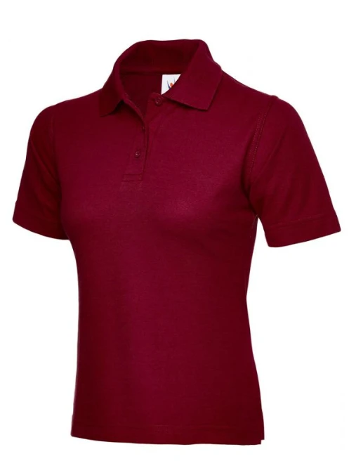 Maroon Ladies Polo